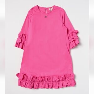 EUC Twinset Fuchsia Pink A-Line Dress Size 14yrs
